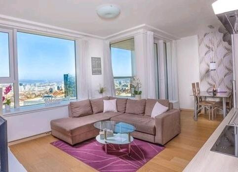 Panoramaview/31Thfloor!/Luxury/Wifi/Parking Appartement Bratislava Buitenkant foto